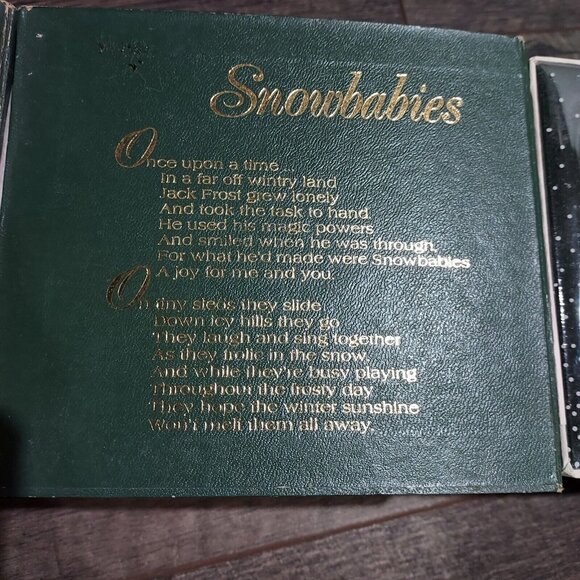 Snowbabies “Don't Fall Off & Hold On Tight" Dept 56 #7956 & #79685 2 Retired - Picture 11 of 13